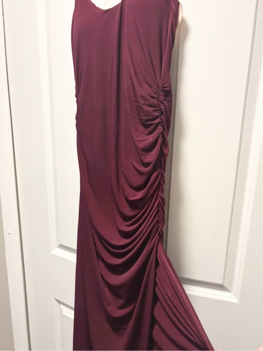 SOLD Lovers & Friends x Revolve Payton Gown in Wine Red - Picture 6 of 7